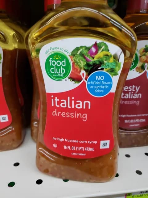 Food Club Italian Dressing