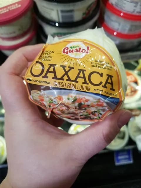 Que Gusto! Oaxaca Mexican Style Melting Cheese