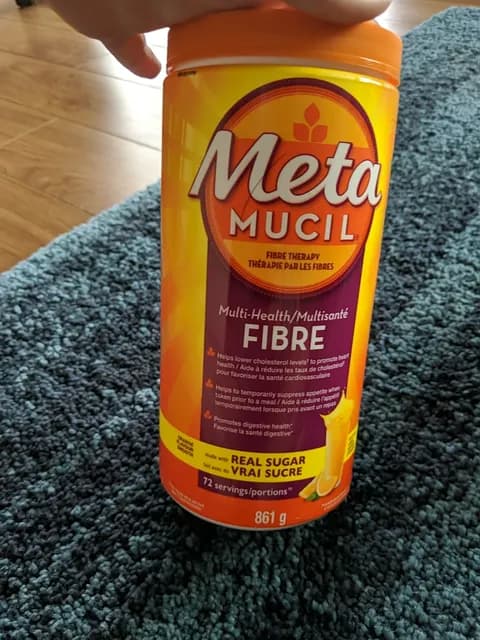 Metamucil Orange Smooth Multi-Health Fibre