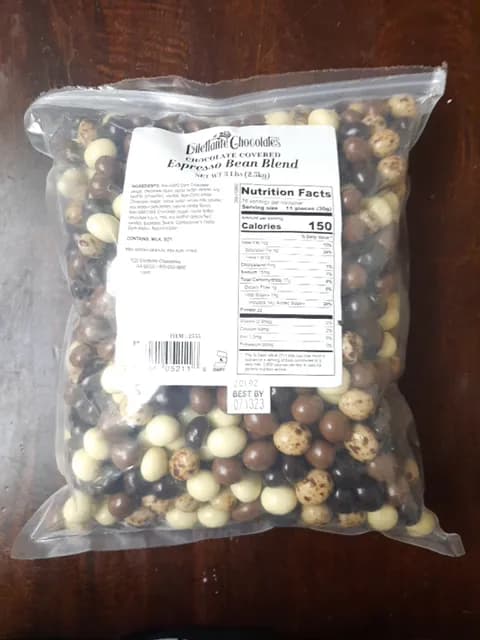 Dilettante Choclates Espresso Bean Blend