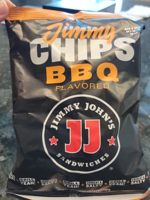 Is it Soy Free? Jimmy John's Sandwiches Bbq Flavored Jimmy Chips