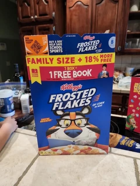 Kellogg’S Frosted Flakes Of Corn Cereal