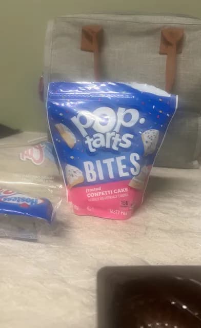 Pop-Tarts Bites Frosted Confetti Cake