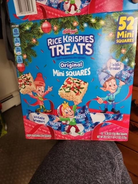 Kellogg'S Rice Krispies Treats Crispy Marshmallow Mini Squares