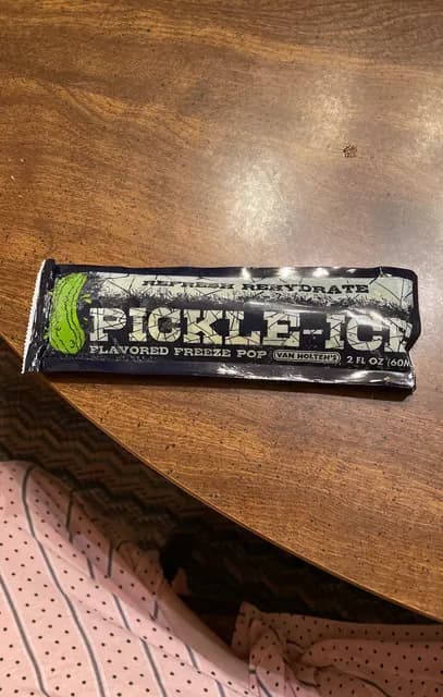 Pickle-Ice Refresh Rehydrate Flavored Freeze Pop
