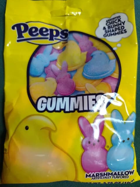Peeps Assorted Chick & Bunny Shaped Marshmallow Gummies