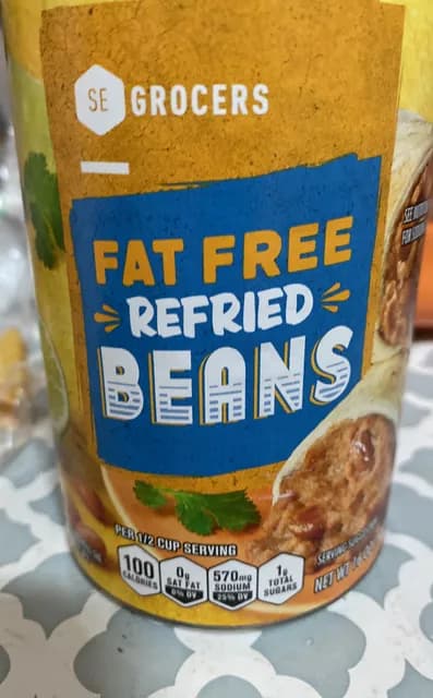 Se Grocers Fat Free Refried Beans