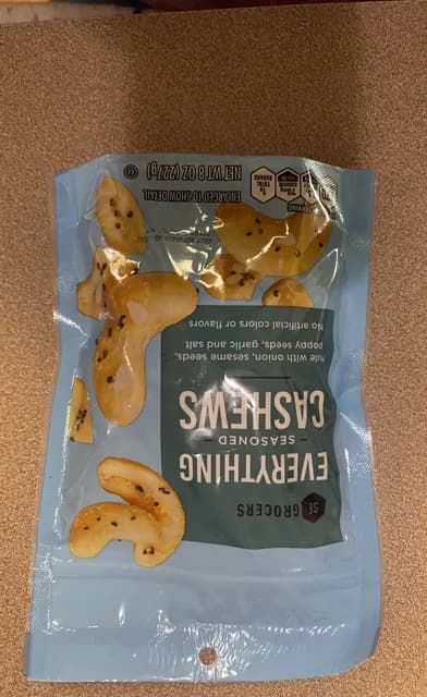 Se Grocers Everything Seasoned Cashews