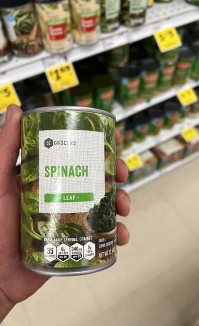 Se Grocers Spinach Leaf