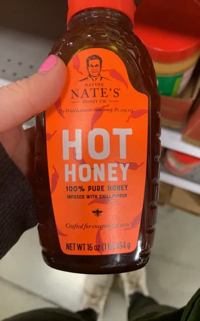 Nature Nate'S Honey Co. Hot Honey 100% Pure Honey Infused With Chili Pepper