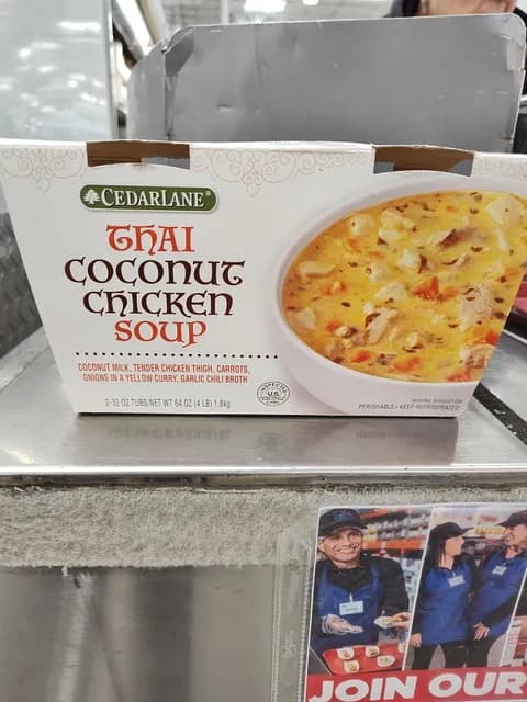 Cedarlane Thai Coconut Chicken Soup