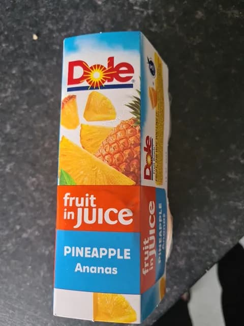 Dole Fruit In Juice Pineapple