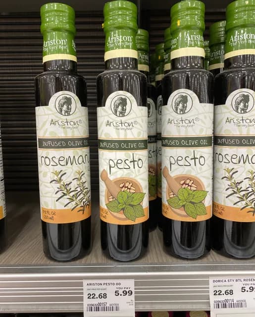 Ariston Pesto Infused Olive Oil