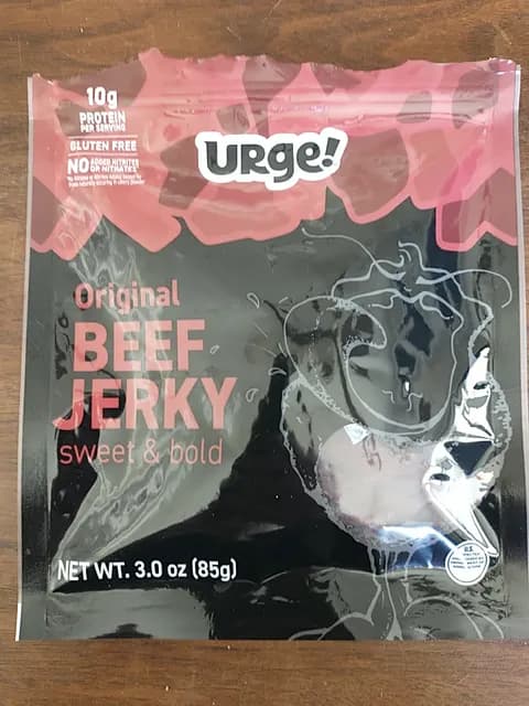 Urge! Original Beef Jerky Sweet & Bold