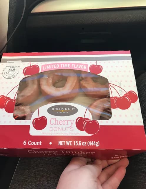 Kwikery Bakeshop Cherry Donuts