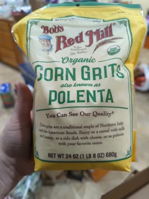 Bob'S Red Mill Organic Corn Grits Polenta