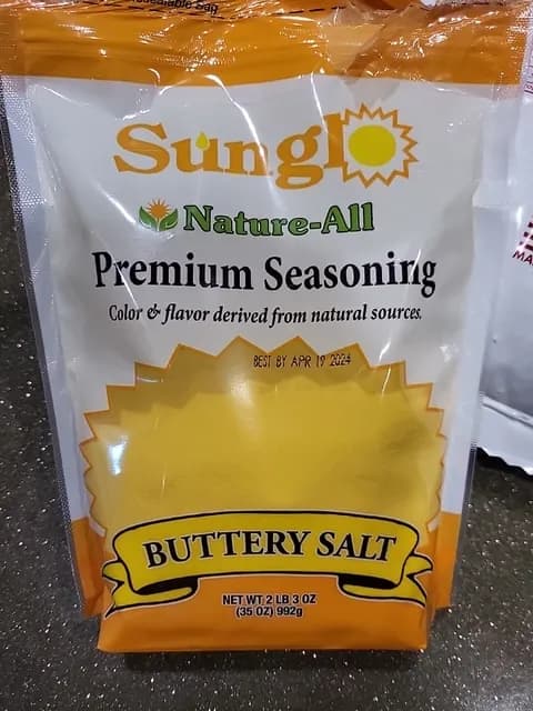 Sunglo Nature-All Buttery Salt Premium Seasoning