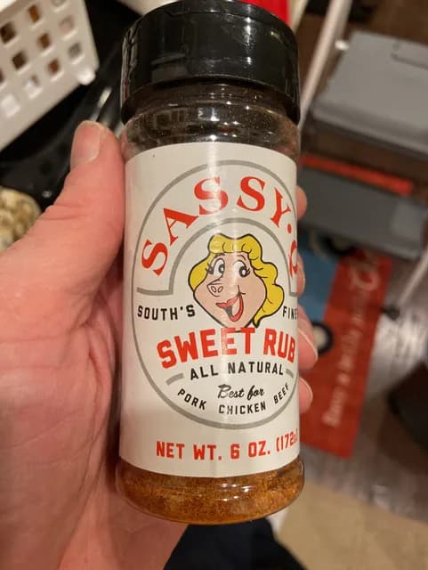 Sassy Q All Natural Sweet Rub