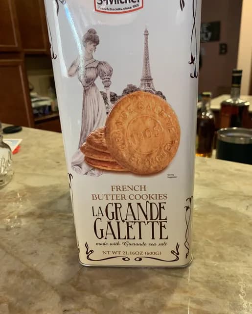 St Michel La Grande Galette French Butter Cookies