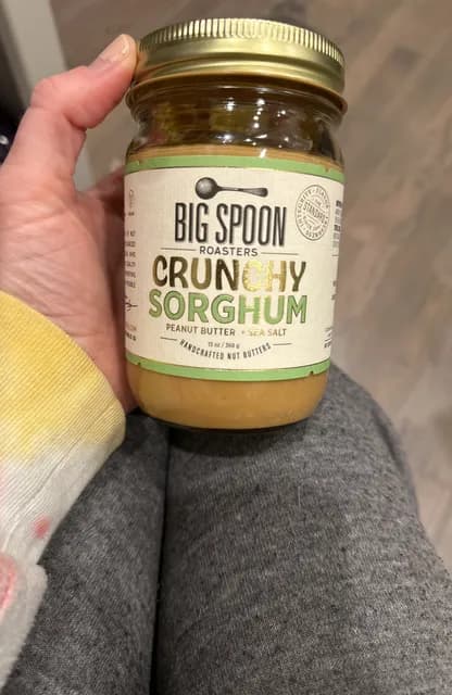 Big Spoon Roasters Crunchy Sorghum Peanut Butter