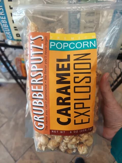 Grubbersputz'S Caramel Explosion Premium Popcorn