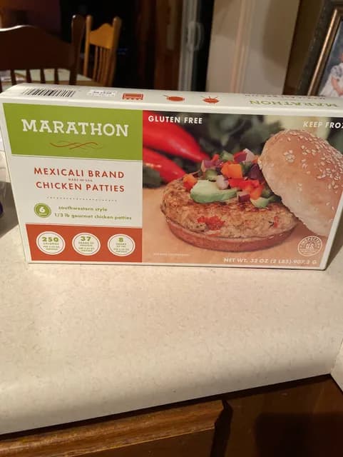 Marathon Mexicali Brand Chicken Patties