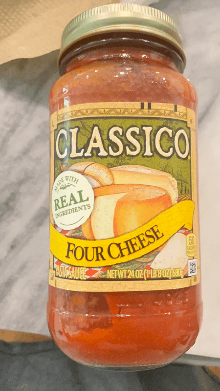 Is it Milk Free? Classico Four Cheese Pasta Sauce