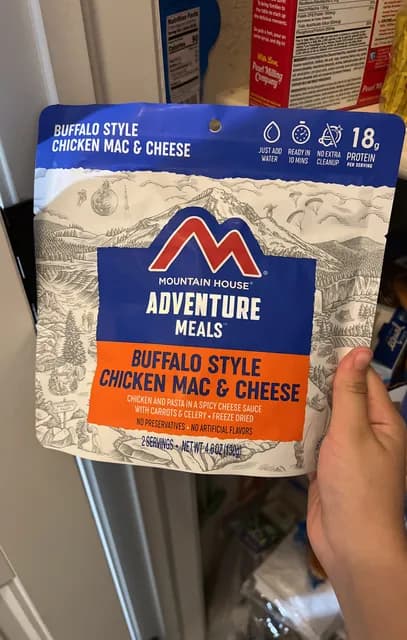 Mountain House Buffalo Style Chicken Mac & Cheese Adventure Meal