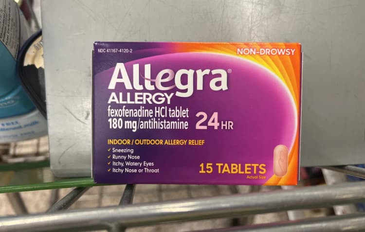 Allegra Allergy Fexofenadine Hcl