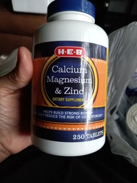 H-E-B Calcium Magnesium & Zinc