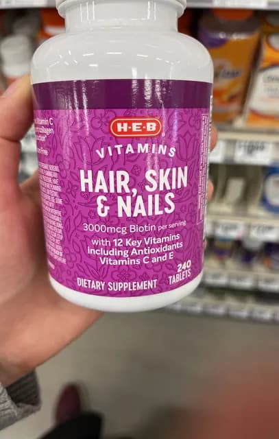 H-E-B Hair, Skin & Nails Vitamins