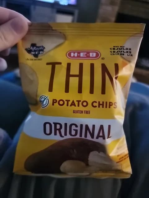 H-E-B Original Thin Potato Chips
