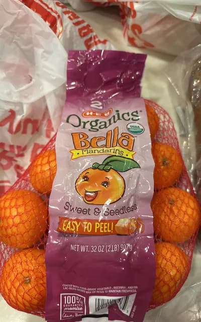 H-E-B Organics Bella Mandarins