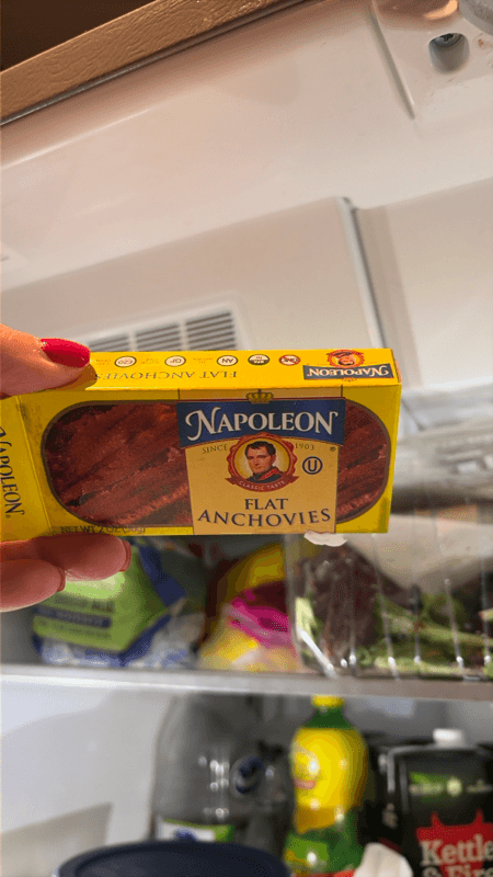 Napoleon Fillets Of Anchovies In Olive Oil