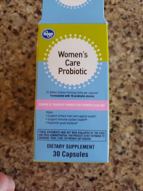 Kroger Women'S Care Probiotic Capsules