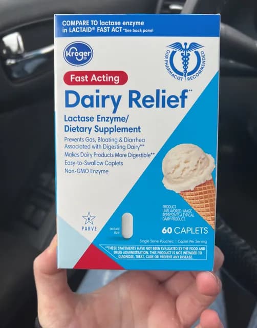 Kroger Fast Acting Dairy Relief