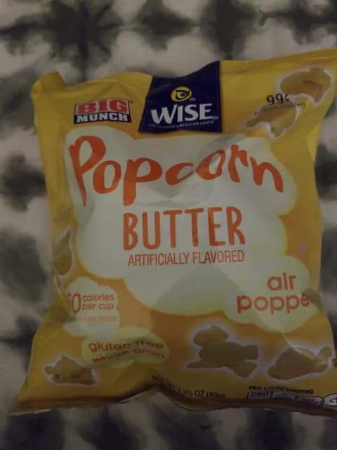 Wise Big Munch Popcorn Butter