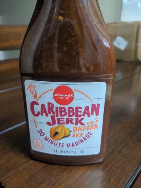 Schnucks Caribbean Jerk With Papaya Juice 30 Minute Marinade