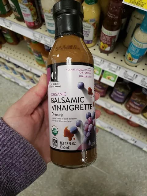 Culinaria Organic Balsamic Vinaigrette Dressing