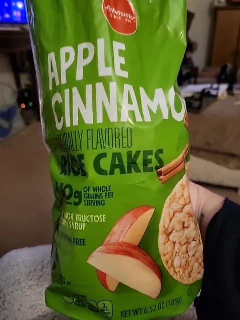 Schnucks Apple Cinnamon Rice Cakes