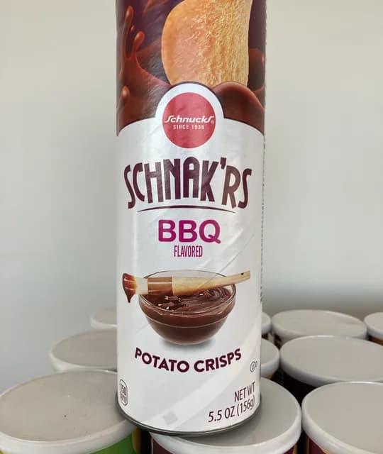 Schnucks Schnak'Rs Bbq Flavored Potato Crisps