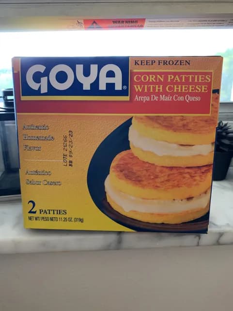 Goya Corn Patties With Cheese