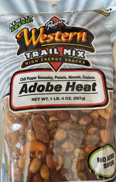 Powers Western Adobe Heat Trail Mix High Energy Snacks