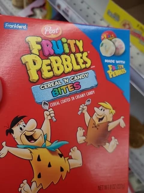 Frankford Post Fruity Pebbles Cereal 'N Candy Bites