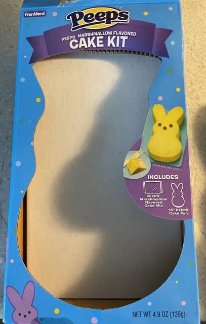 Peeps Marshmallow Flavored Cake Kit