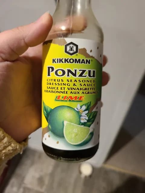 Kikkoman Ponzu Citrus Seasoned Dressing & Sauce Lime