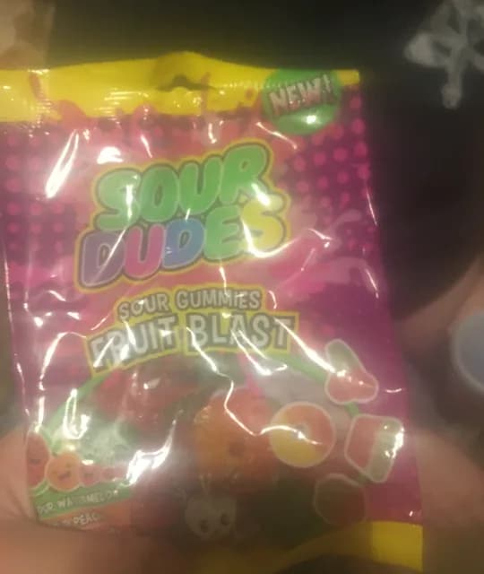 Sour Dudes Fruit Blast Sour Gummies