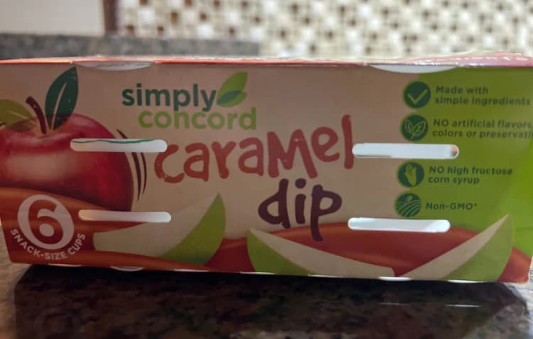 Simply Concord Caramel Dip
