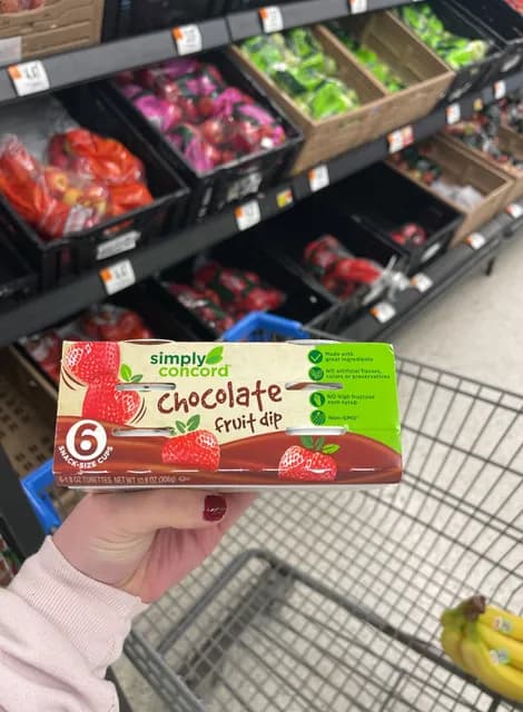 Simply Concord Chocolate Fruit Dip