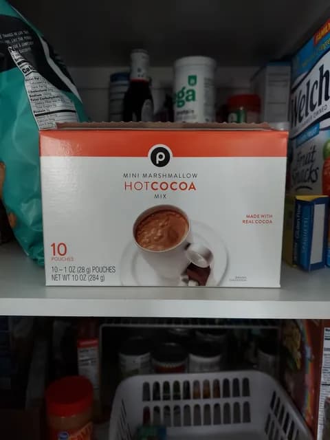 Publix Mini Marshmallow Hot Cocoa Mix Pouches